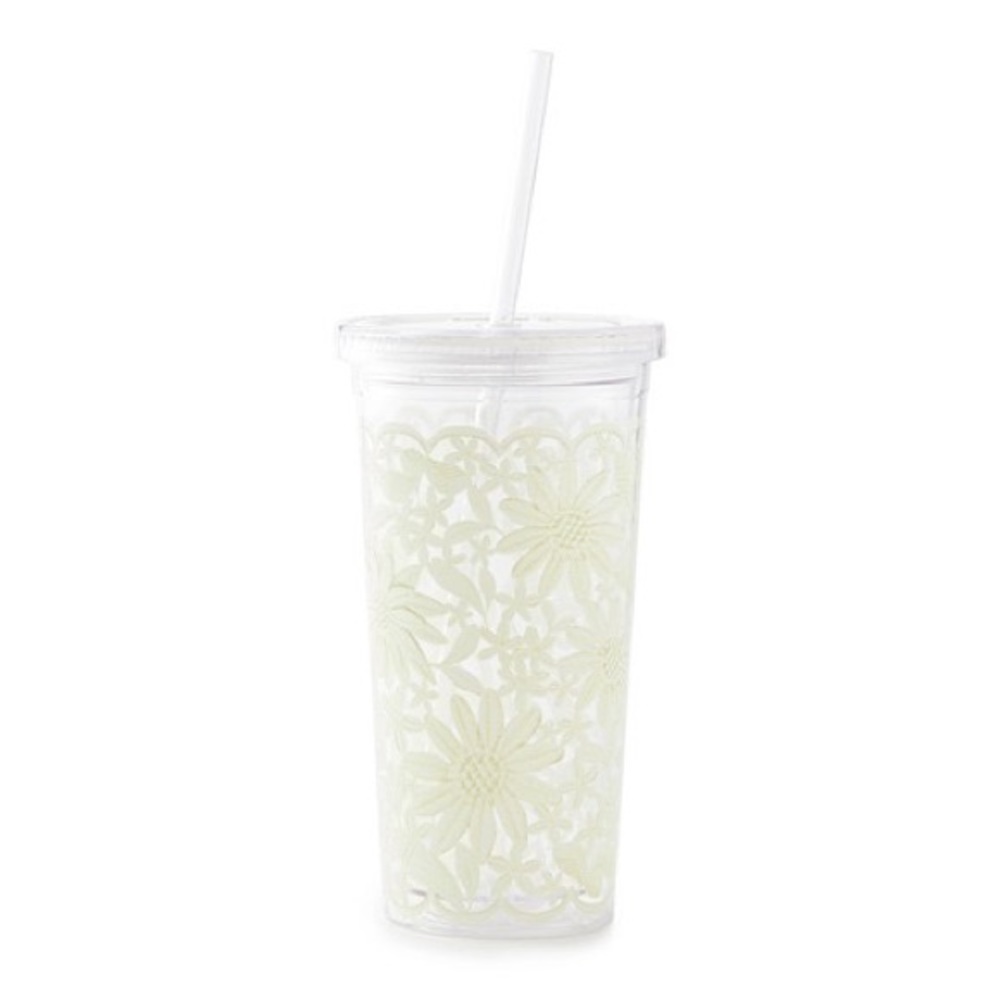 Kate Spade Daisy Lace Tumbler